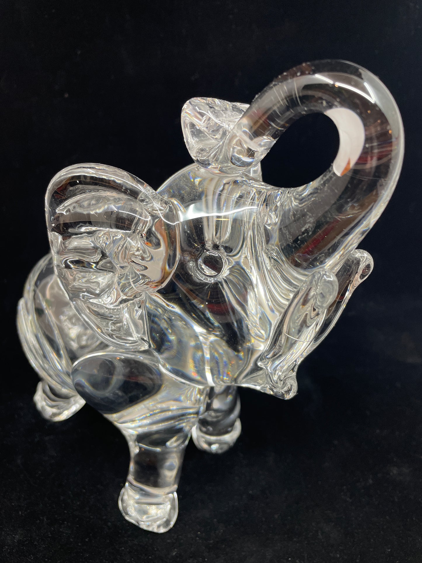 Hand Blown Murano Elephant (0B500C)