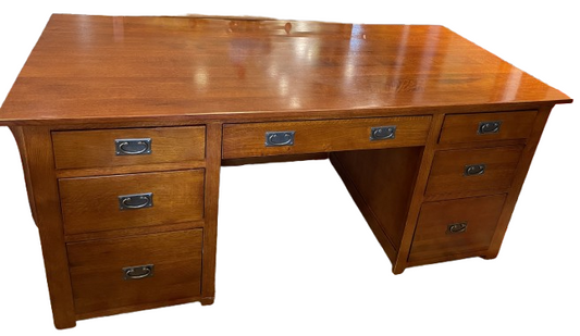 Arts and Crafts/Mission Executive Desk (0EV001)