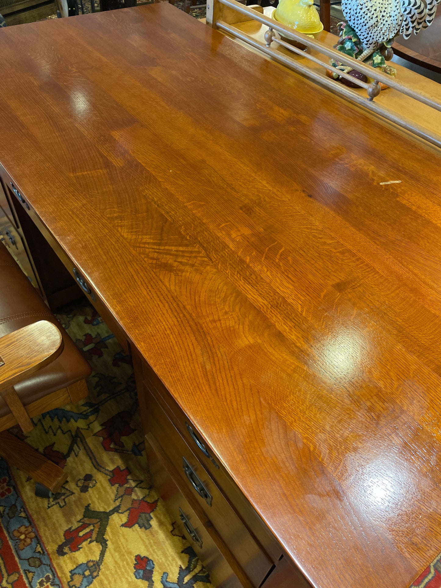 Arts and Crafts/Mission Executive Desk (0EV001)