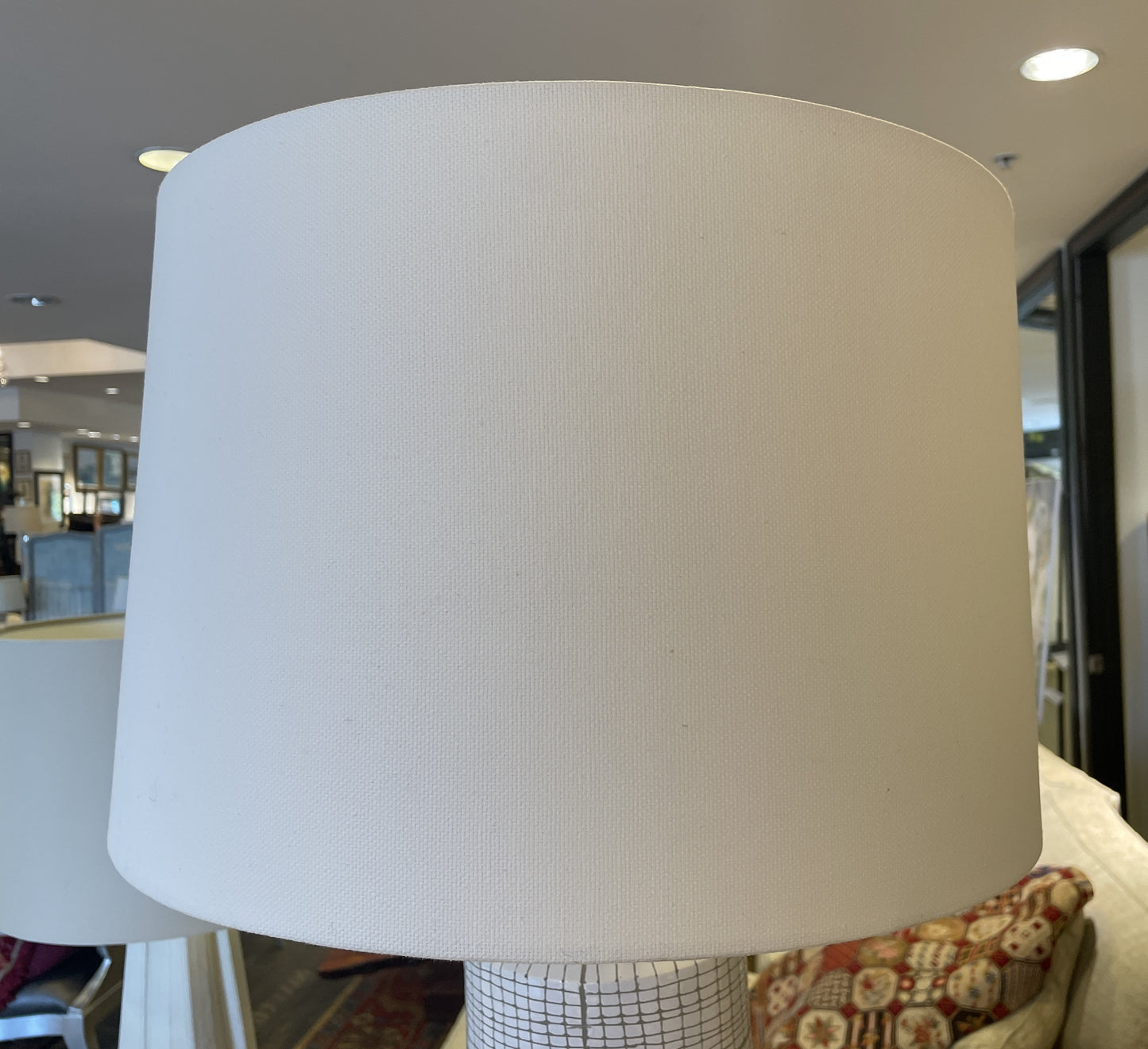 Natural Light Company Plaid Table Lamp (0N200F)