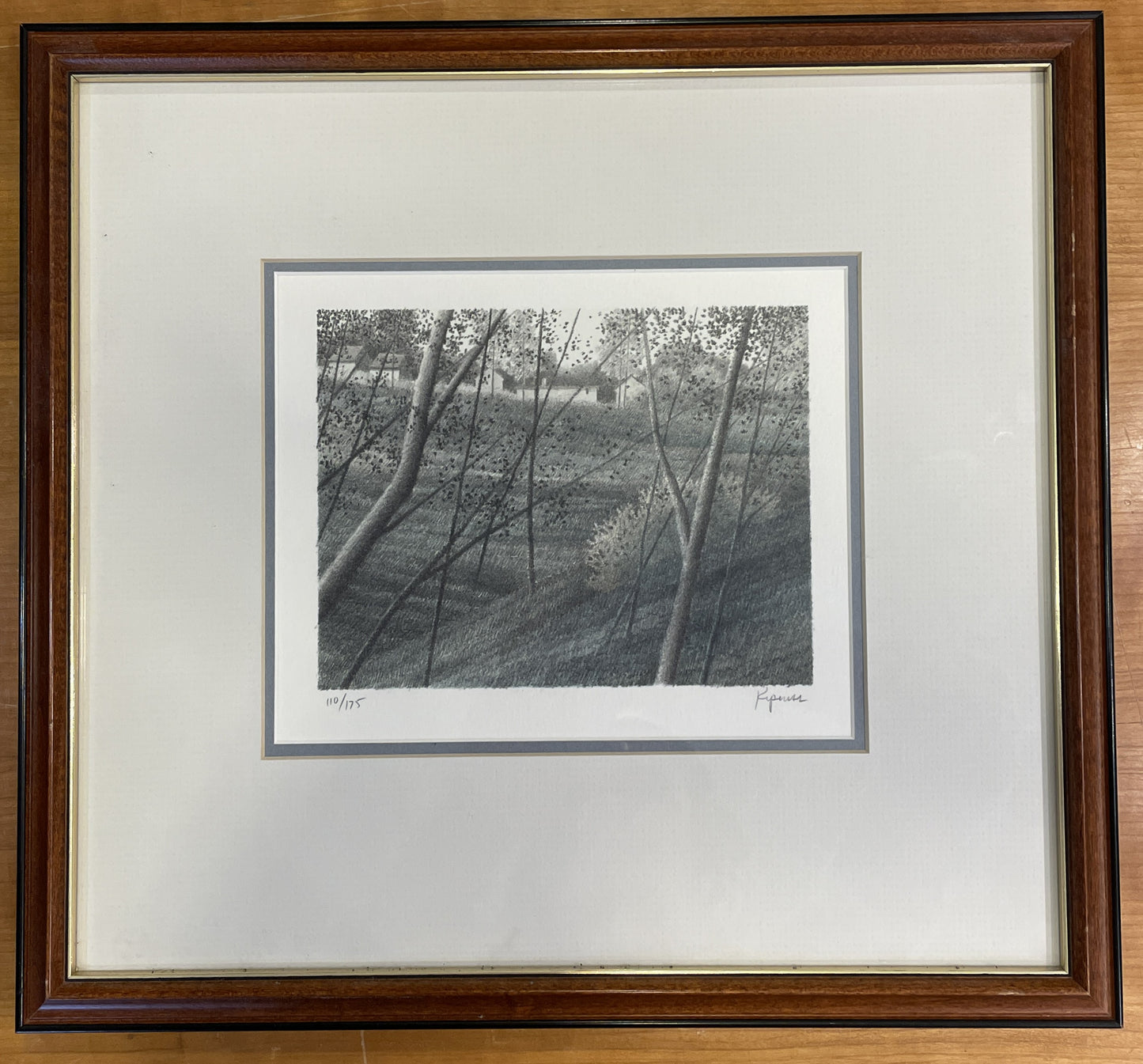 Kipniss Approaching Town 110/175 Lithograph (025002)