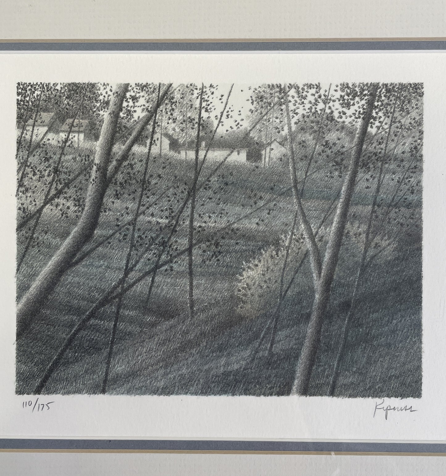 Kipniss Approaching Town 110/175 Lithograph (025002)