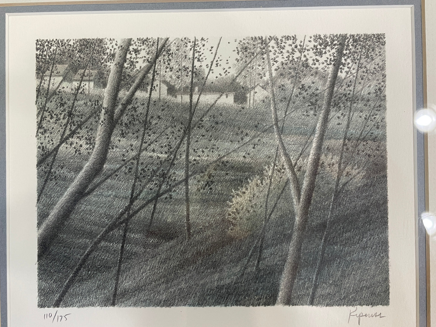 Kipniss Approaching Town 110/175 Lithograph (025002)