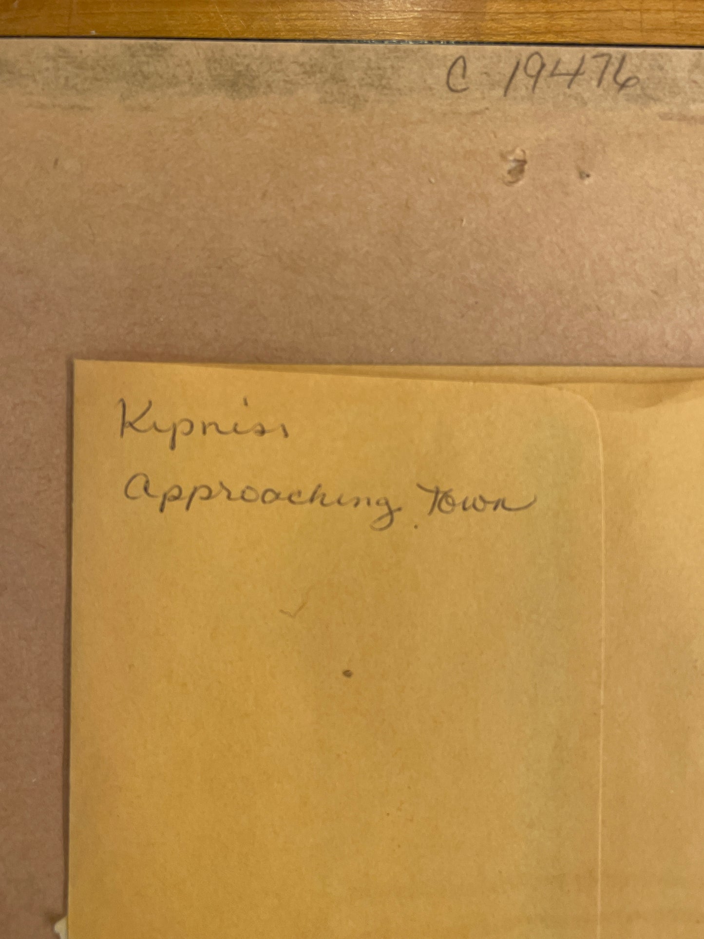 Kipniss Approaching Town 110/175 Lithograph (025002)
