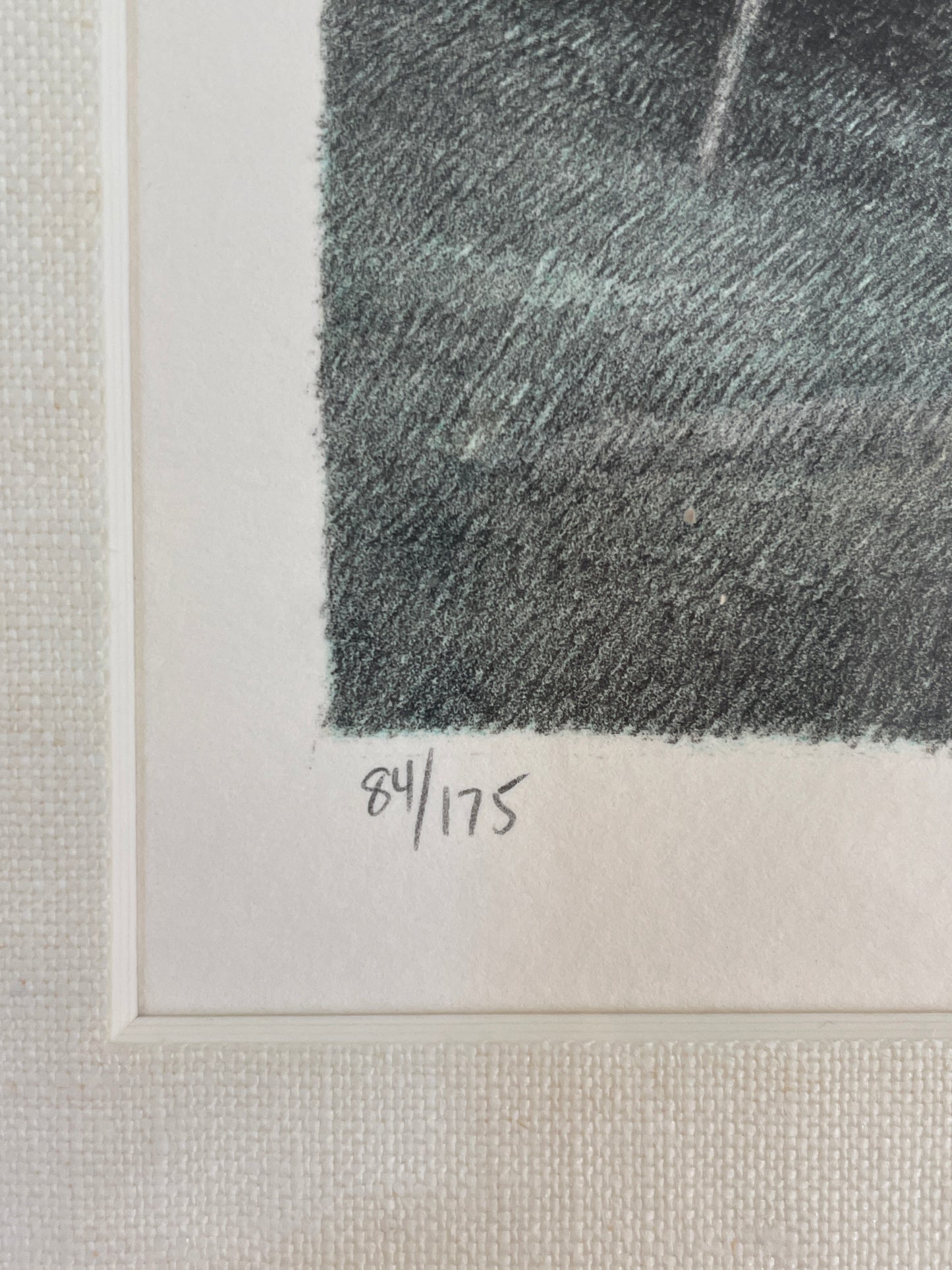 Kipness White Fences 84/175 Lithograph (025003)