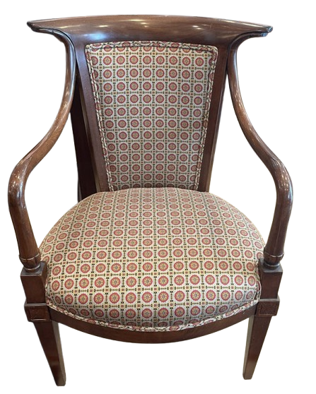 William Switzer French Empire Dining Chair, AS IS (04W008) (Two Available)