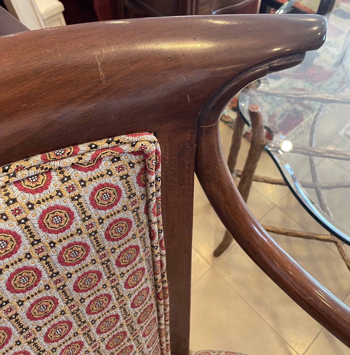 William Switzer French Empire Dining Chair, AS IS (04W008) (Two Available)