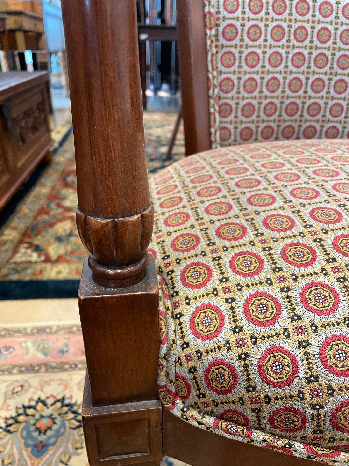 William Switzer French Empire Dining Chair, AS IS (04W008) (Two Available)