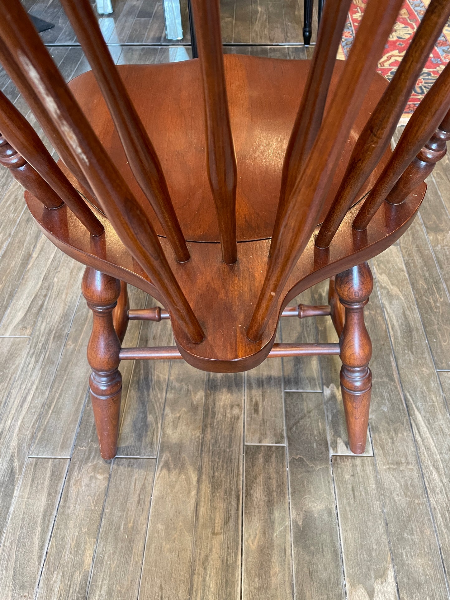 Cherry Windsor Dining Chairs (Set of 6) (0F2002)