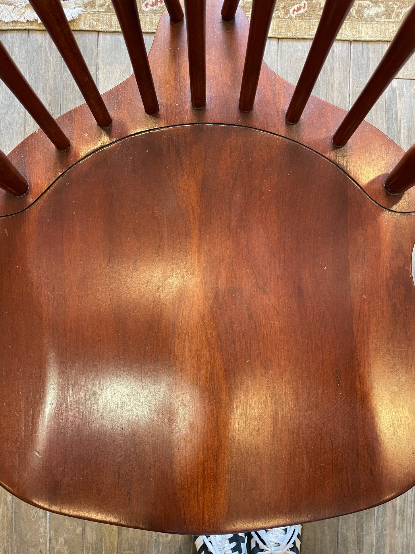 Cherry Windsor Dining Chairs (Set of 6) (0F2002)
