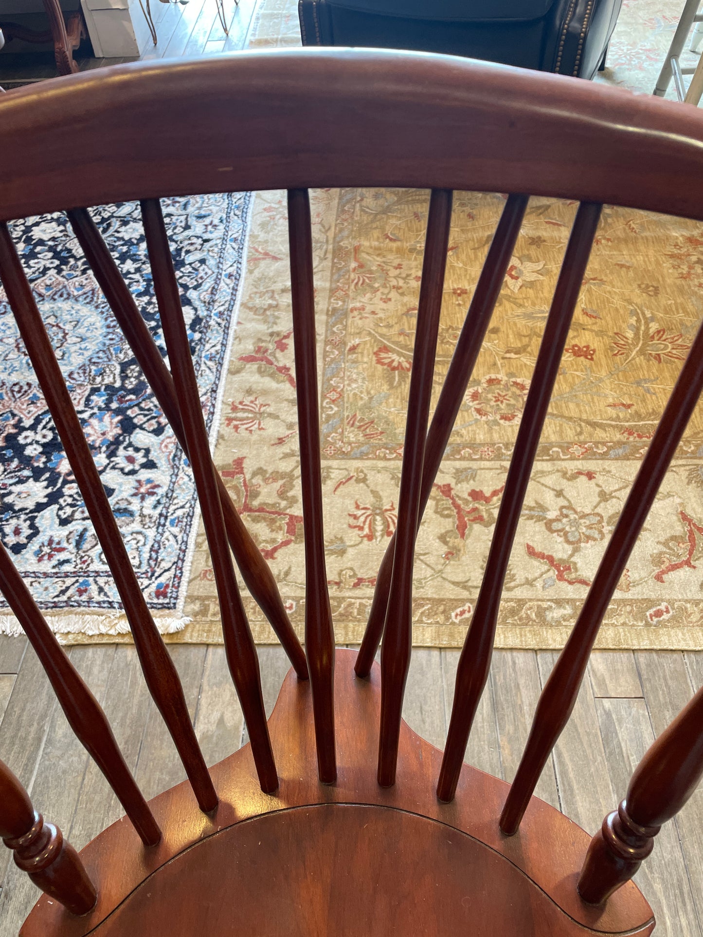 Cherry Windsor Dining Chairs (Set of 6) (0F2002)