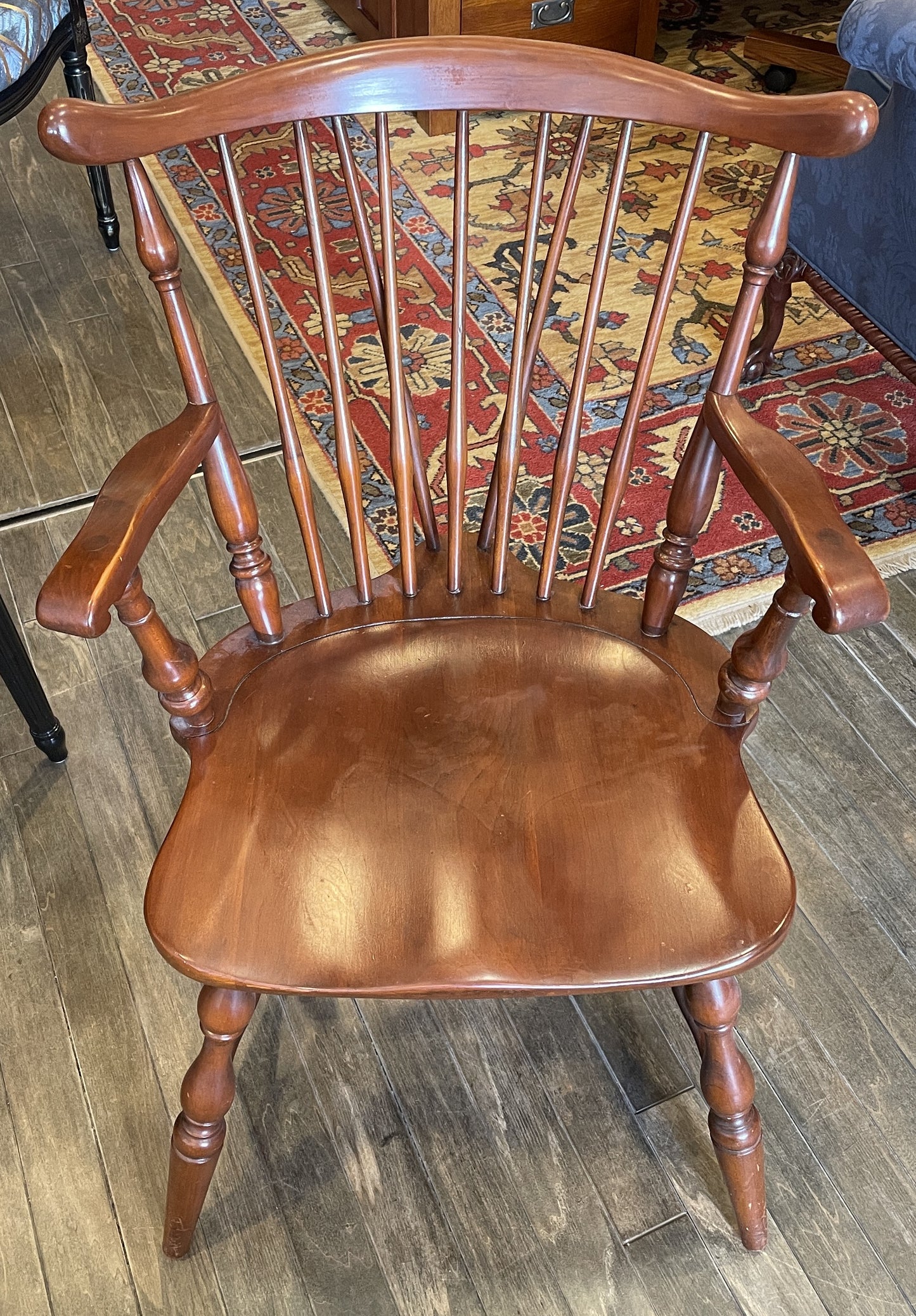 Cherry Windsor Dining Chairs (Set of 6) (0F2002)