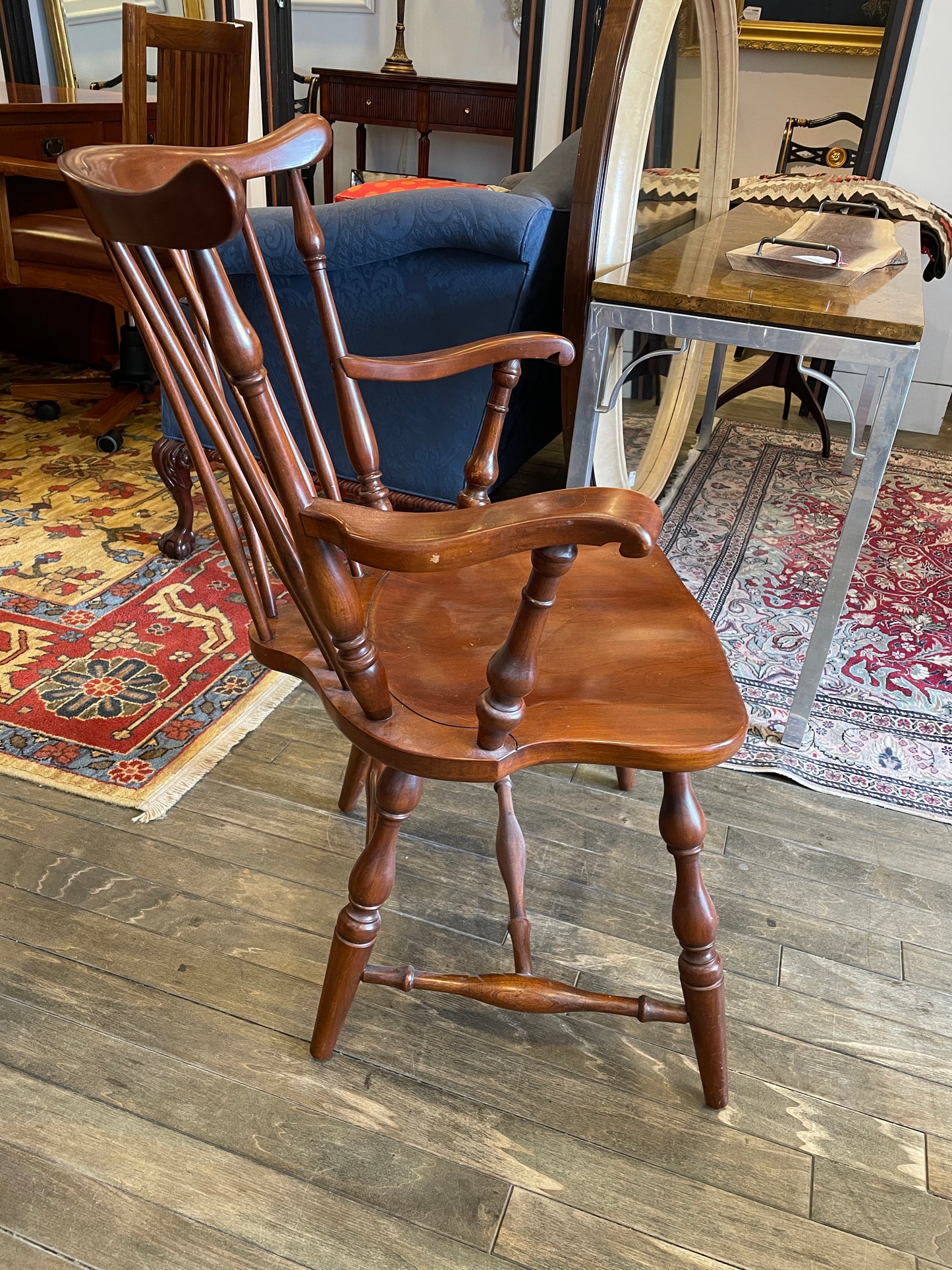 Cherry Windsor Dining Chairs (Set of 6) (0F2002)