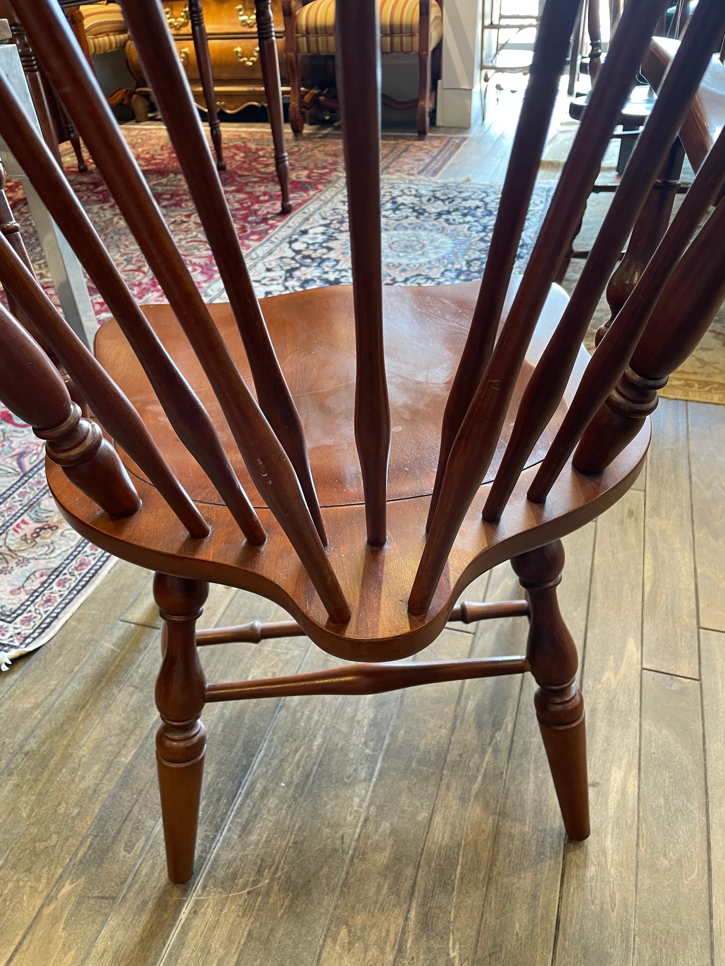 Cherry Windsor Dining Chairs (Set of 6) (0F2002)