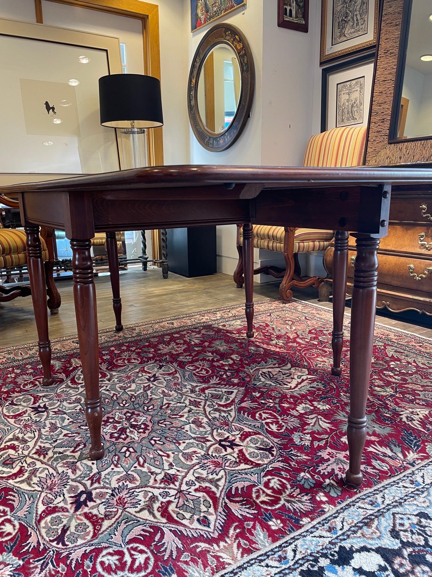 Gate Leg Drop Leaf Dining Table AS IS (0F2001)
