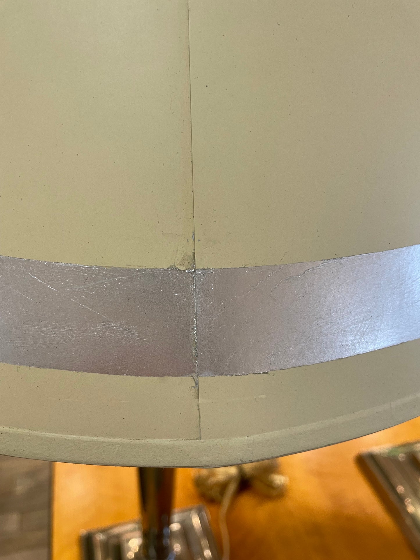 Pair of Chapman Nickel Column Lamps (7K4PPL)