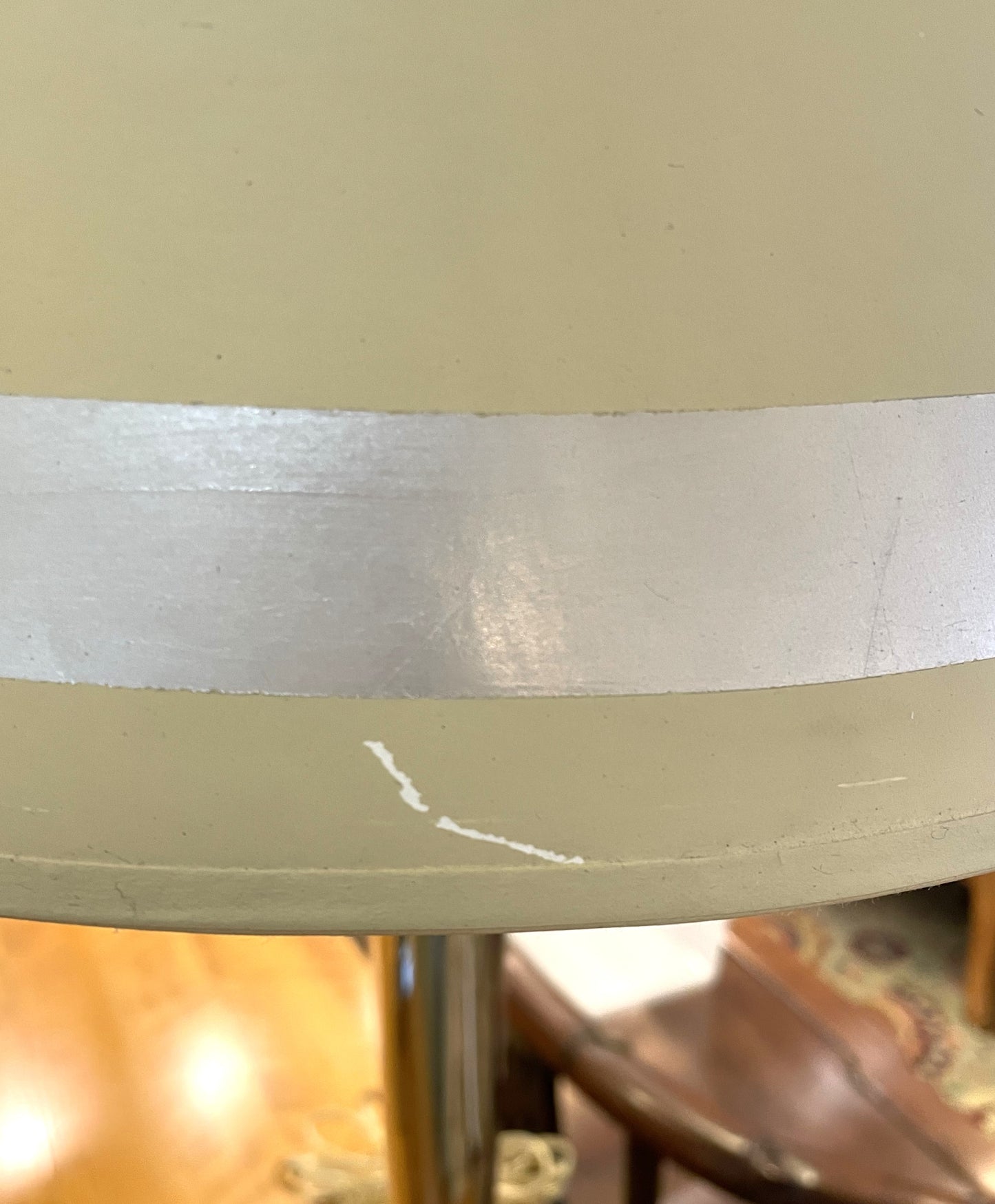 Pair of Chapman Nickel Column Lamps (7K4PPL)