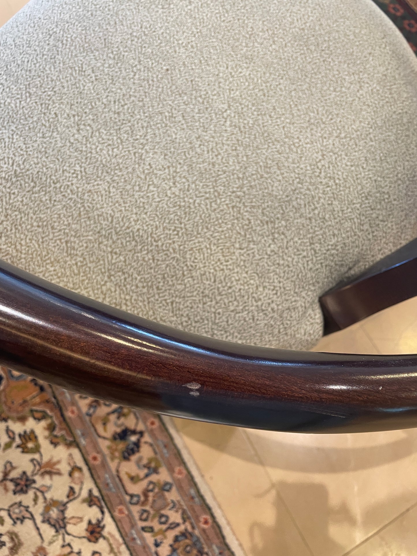 Pair Barbara Barry Arm Chairs (0A900K)