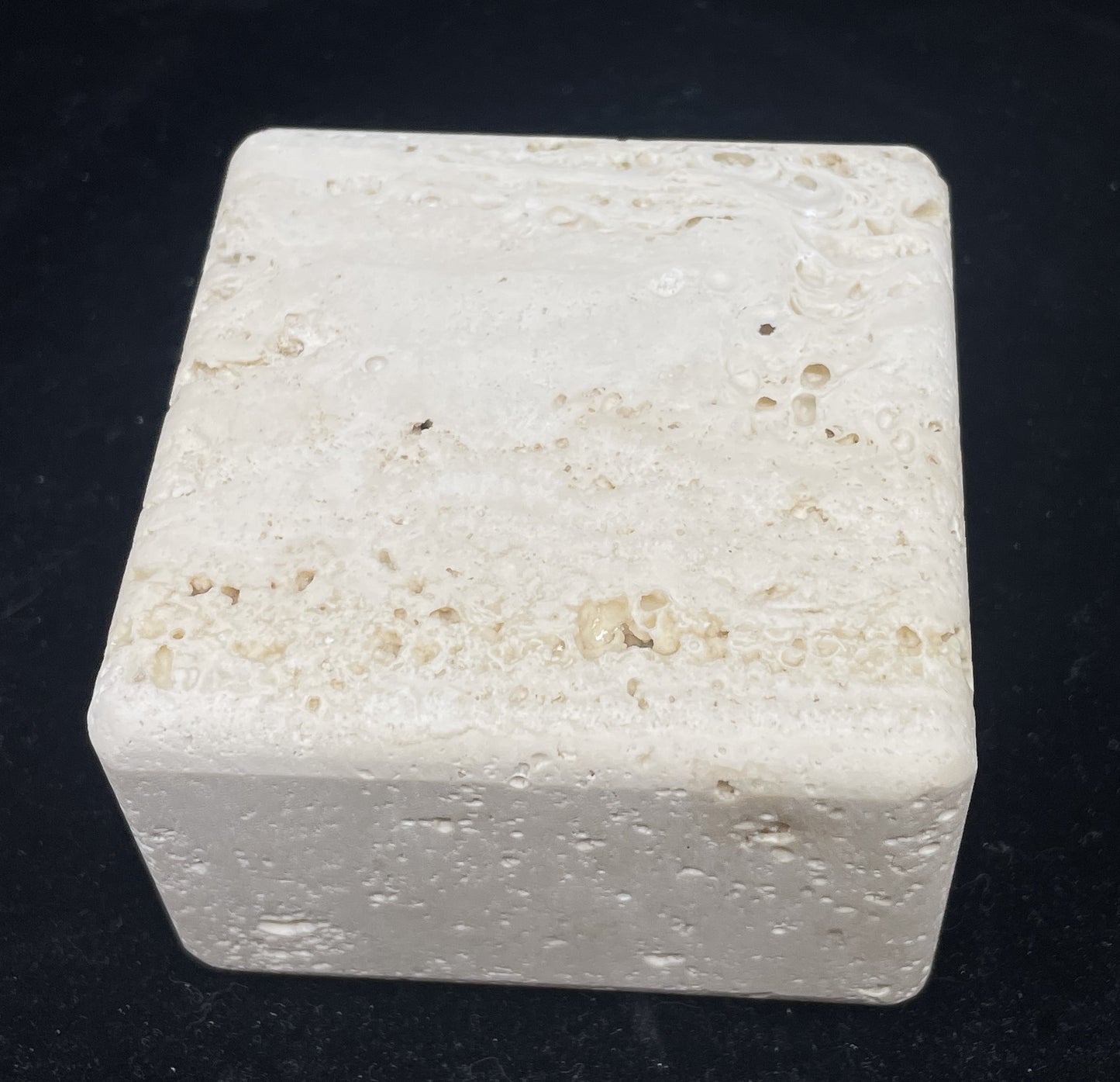 Hugh Acton Travertine Artforms, Megaforms. Set of 4 (08E015)