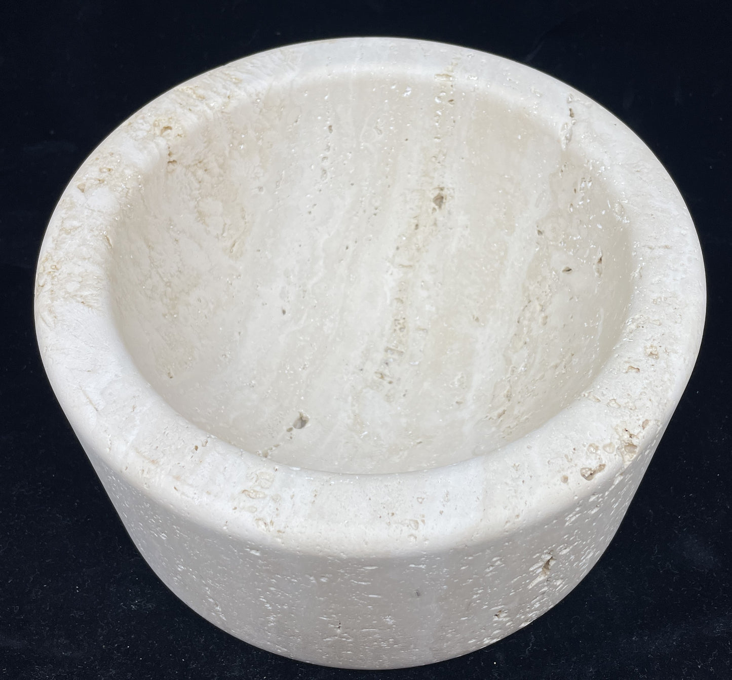 Hugh Acton Travertine Bowl Large (08E017)