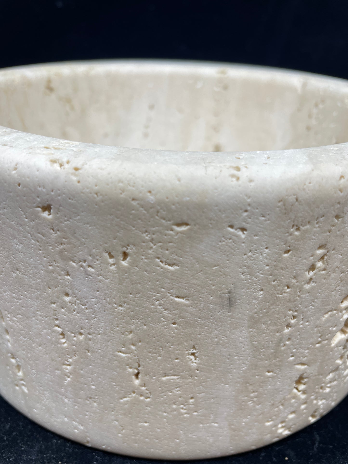 Hugh Acton Travertine Bowl Large (08E017)