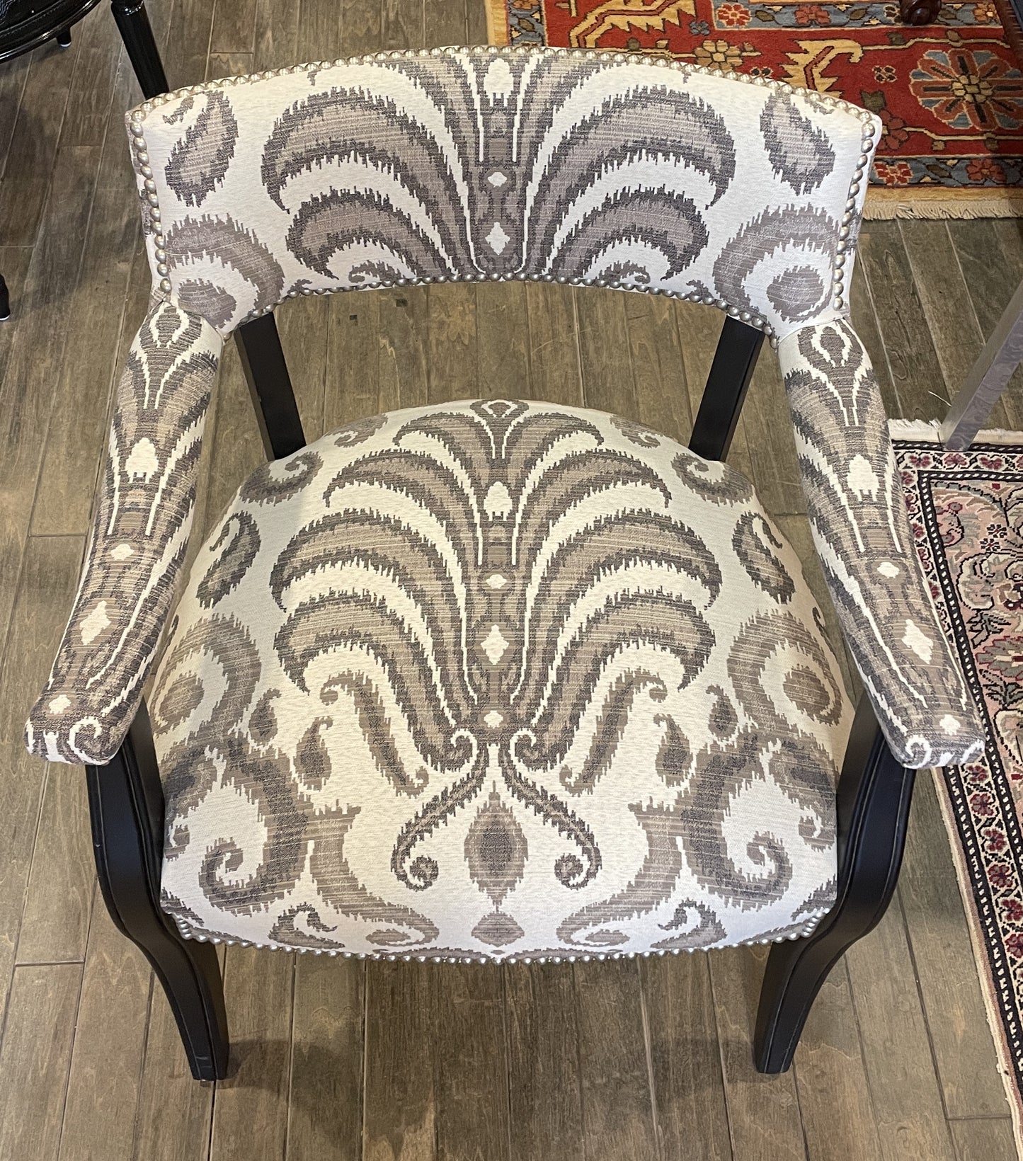 Custom Upholstered Arm Chair (2 available) (0F6001)