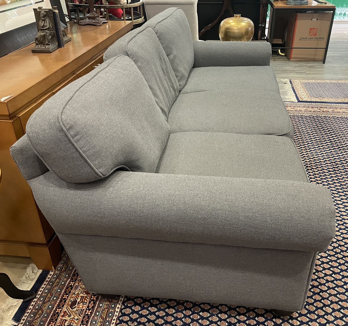 Restoration Hardware Sofa, Rolled Arm, 96" (0JR001)