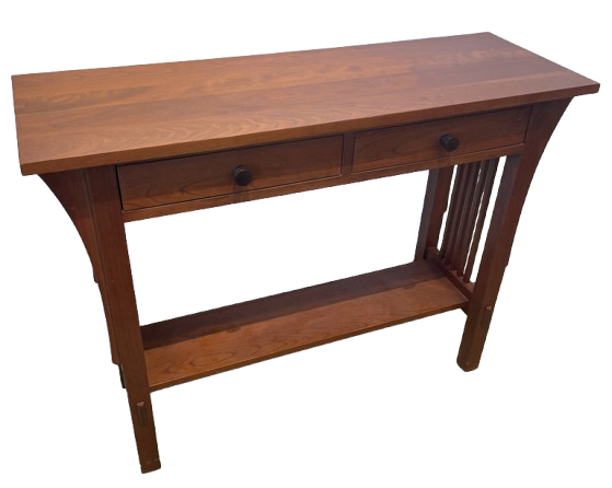 Stickley Small Cherry Mission Console (0F8002)