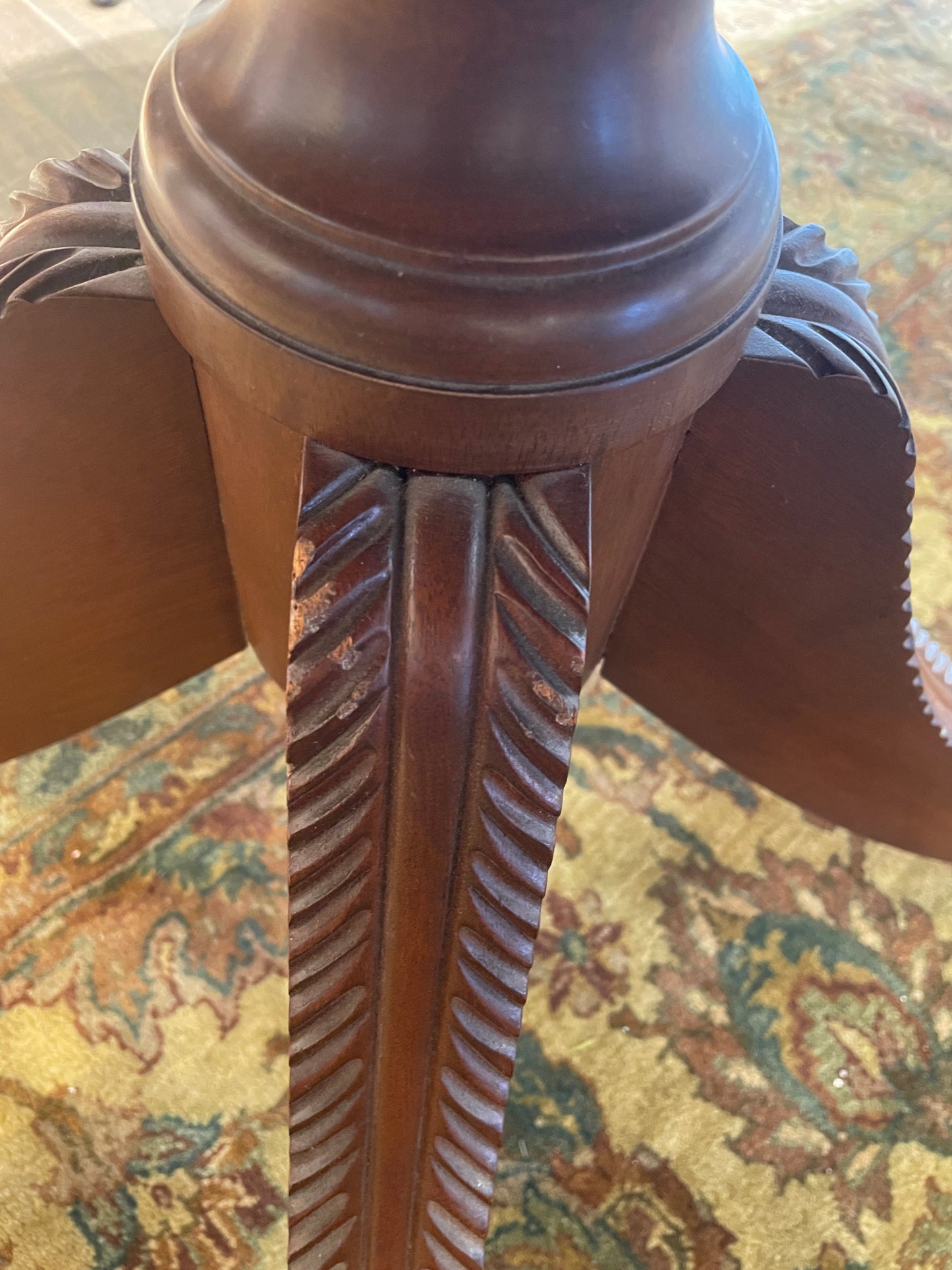 Maitland Smith Quatrefoil Fruitwood Display Cabinet