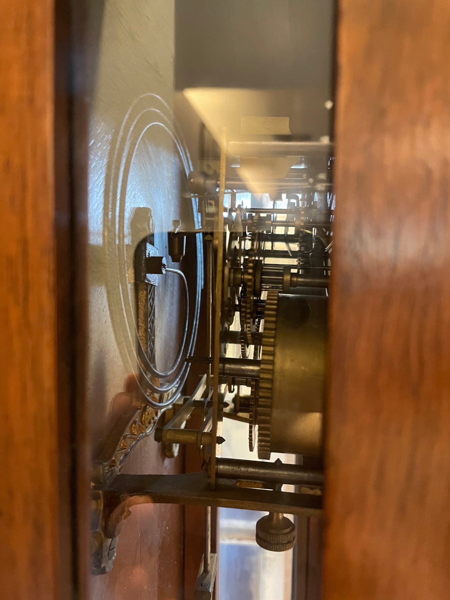 Vienna Regulator Wall Clock with key (0NA001)