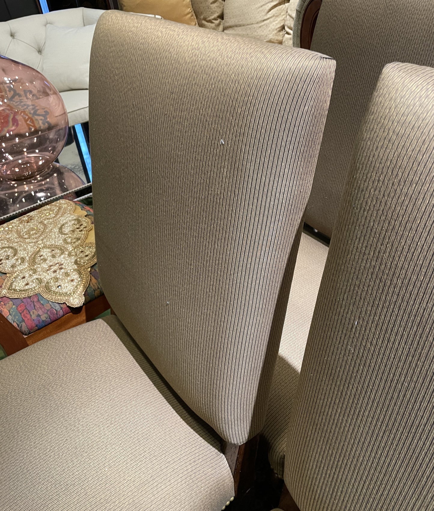 Marge Carson San Marino Dining Chairs, set of 8 (0JQ004)