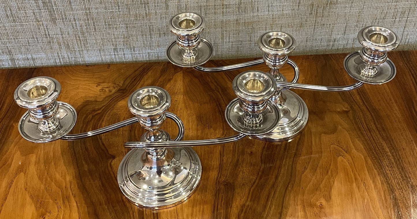 Gorham Sterling Candlesticks (099001)