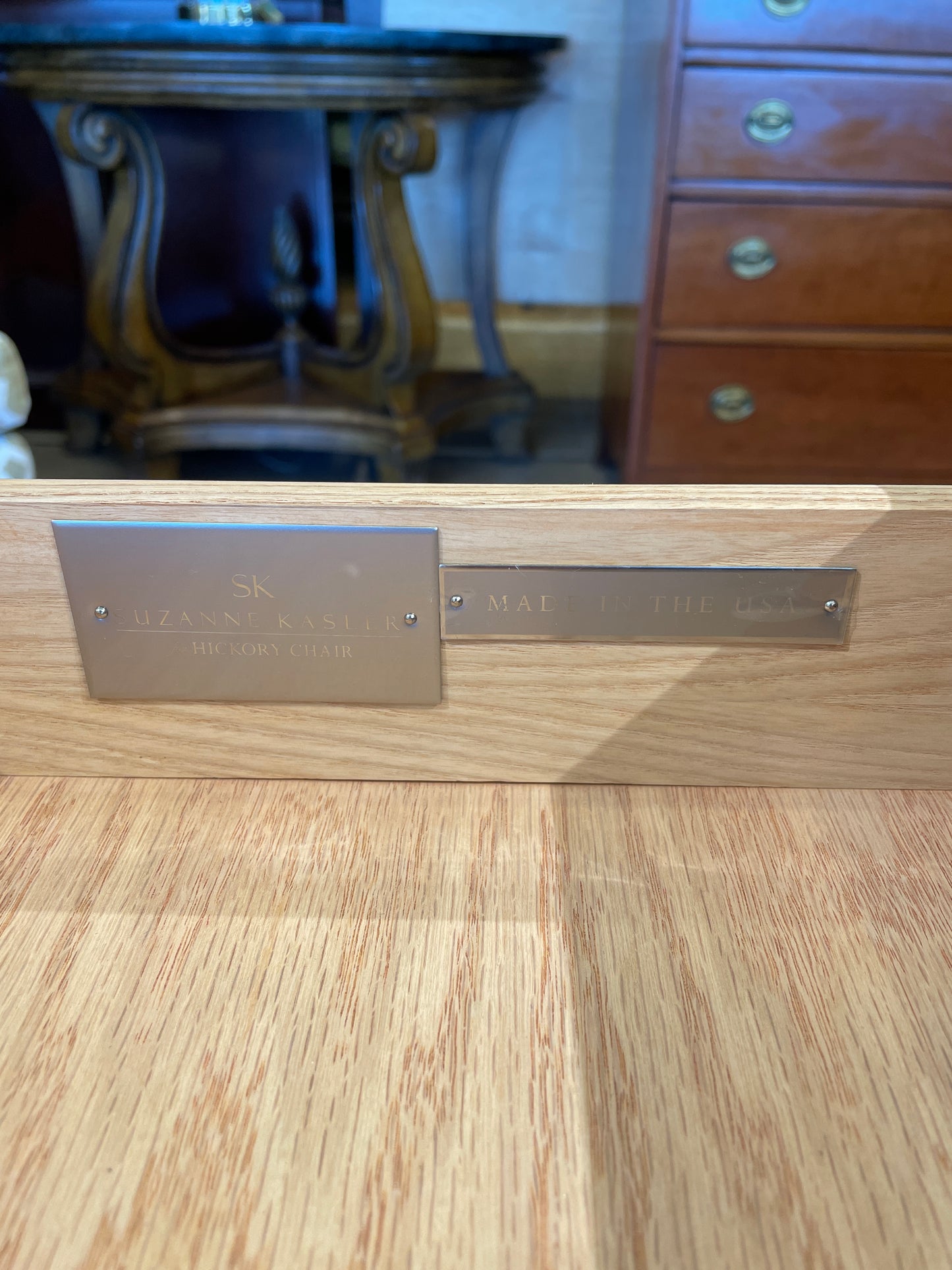 Custom Hickory Chair Suzanne Kastler West Paces Nightstand (0BZ00B)