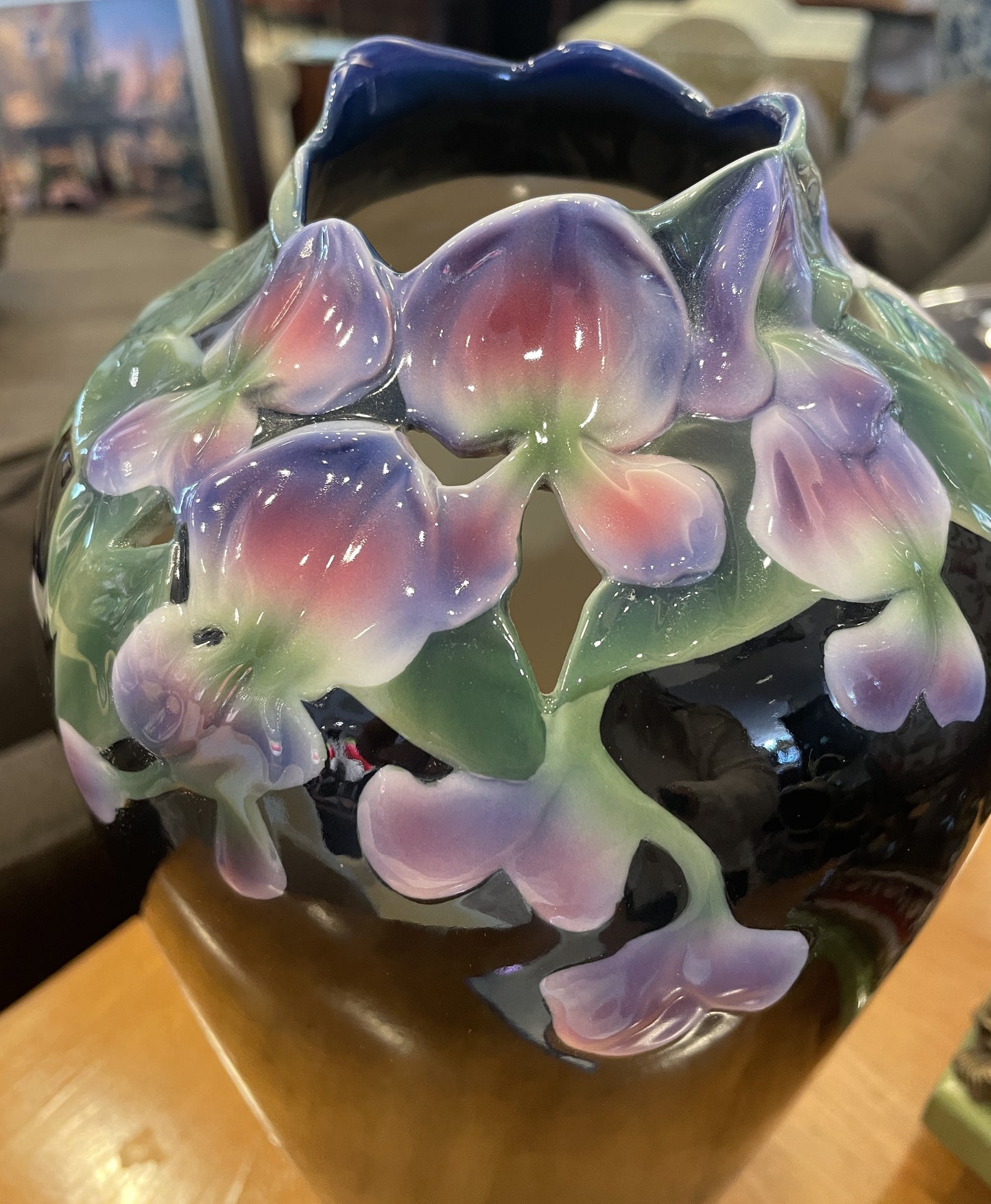 Franz Wisteria Vase (0F9003)