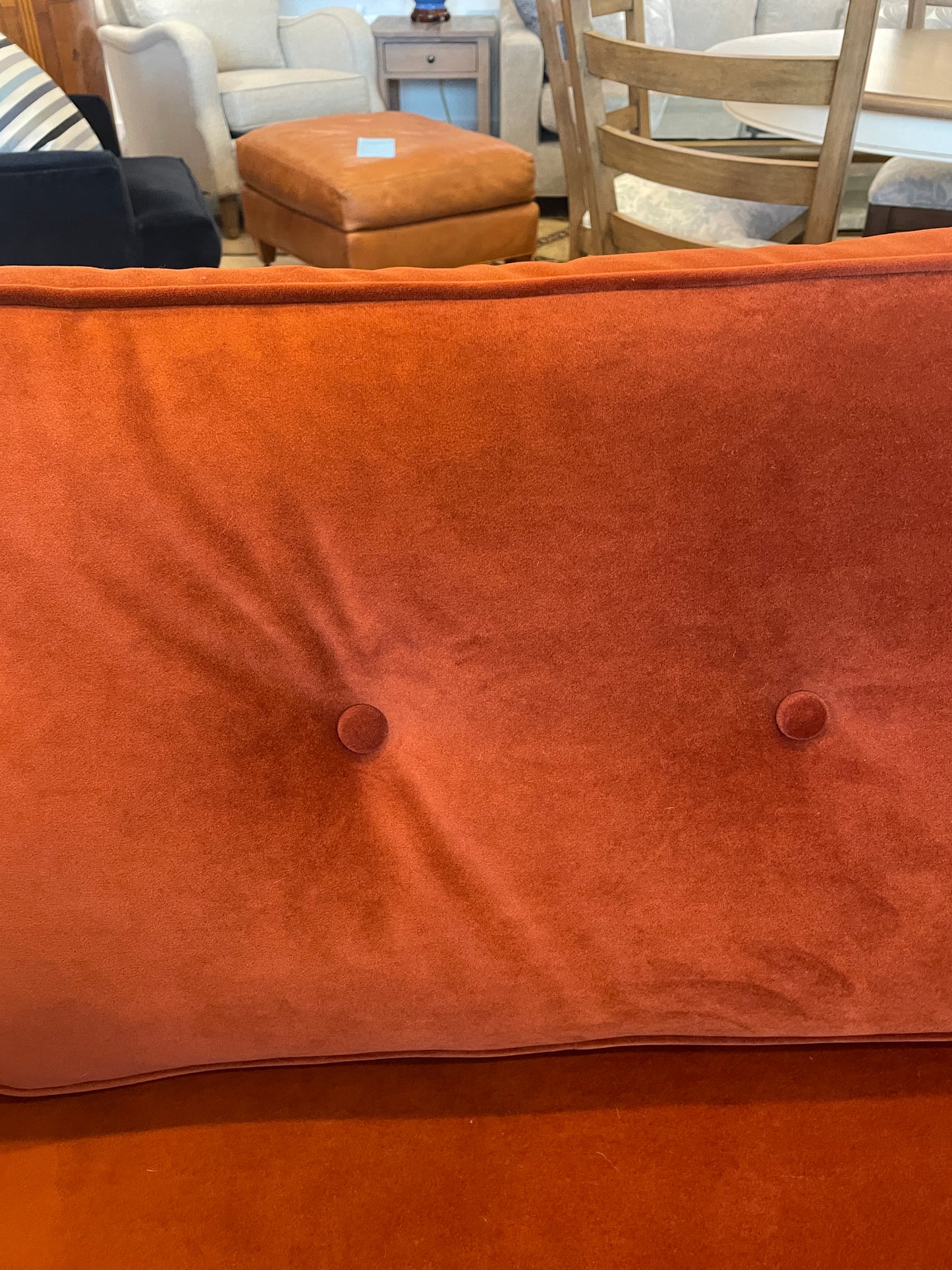 Orange Tuxedo Sofa (0FA003)