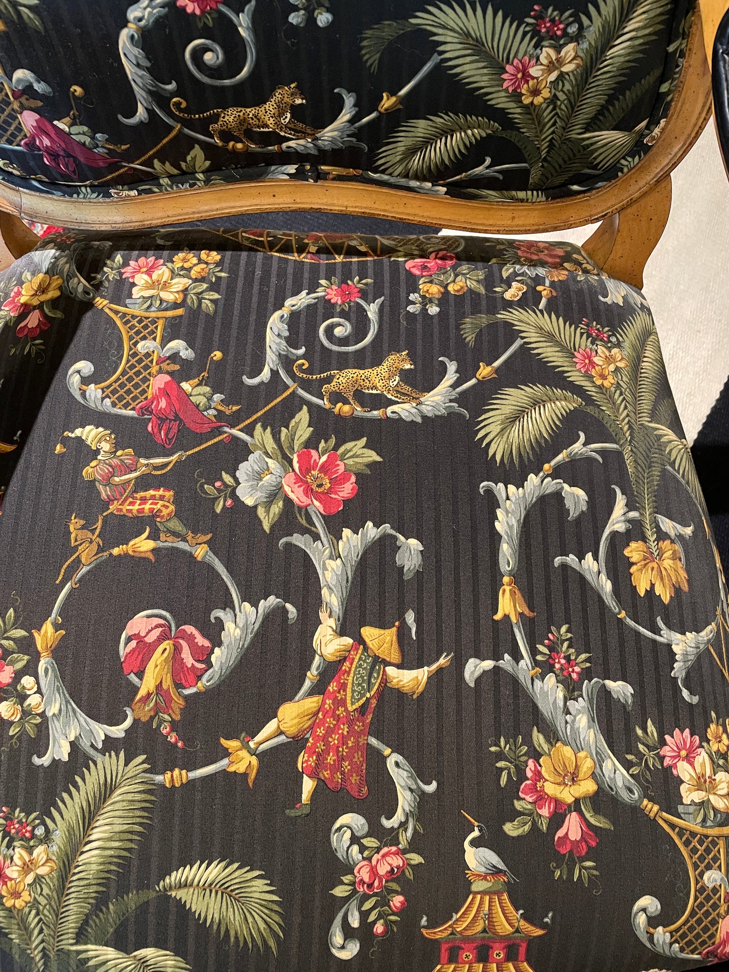 Chinoiserie Fauteuil Arm Chair (0FB002)