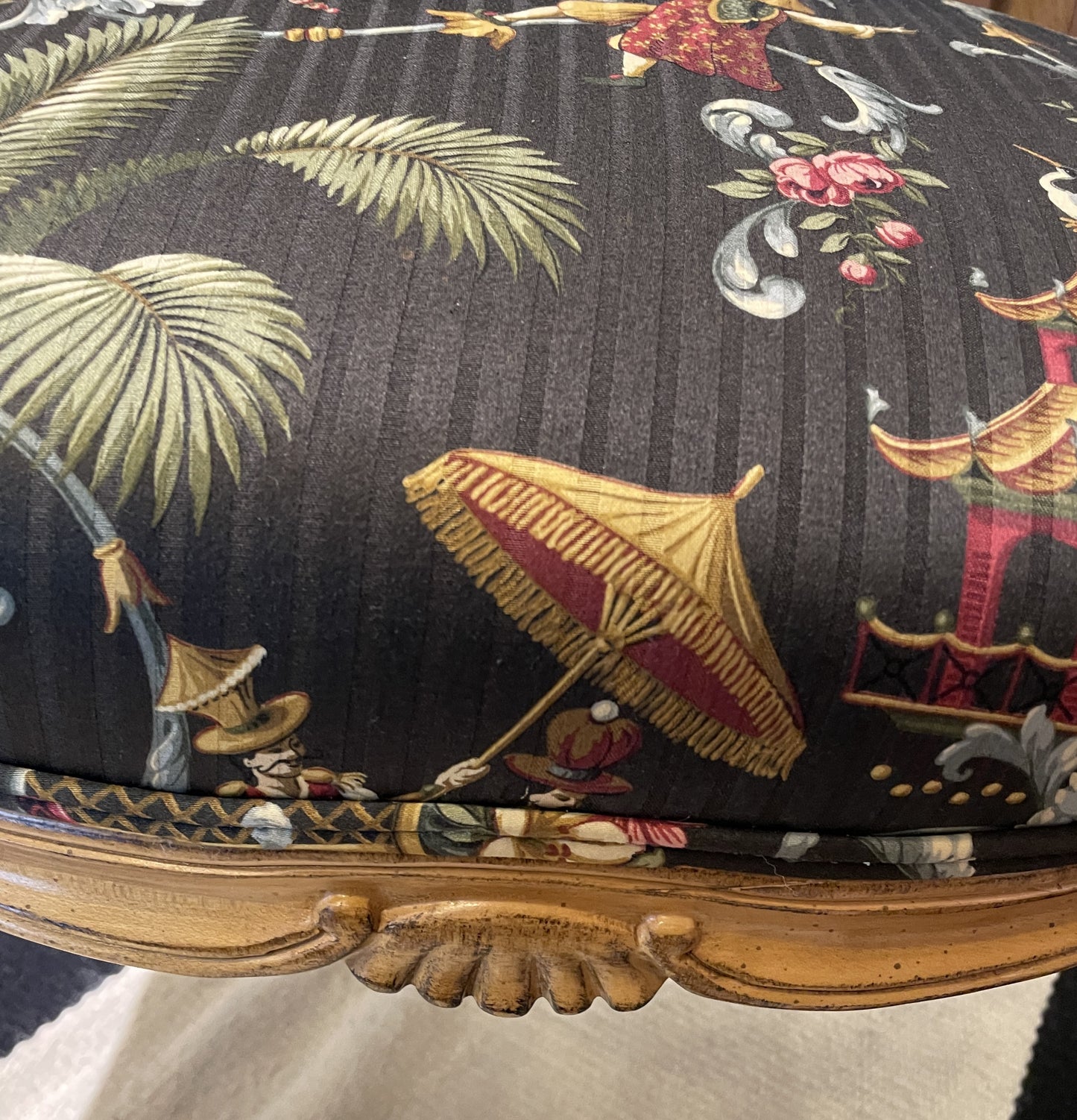 Chinoiserie Fauteuil Arm Chair (0FB002)