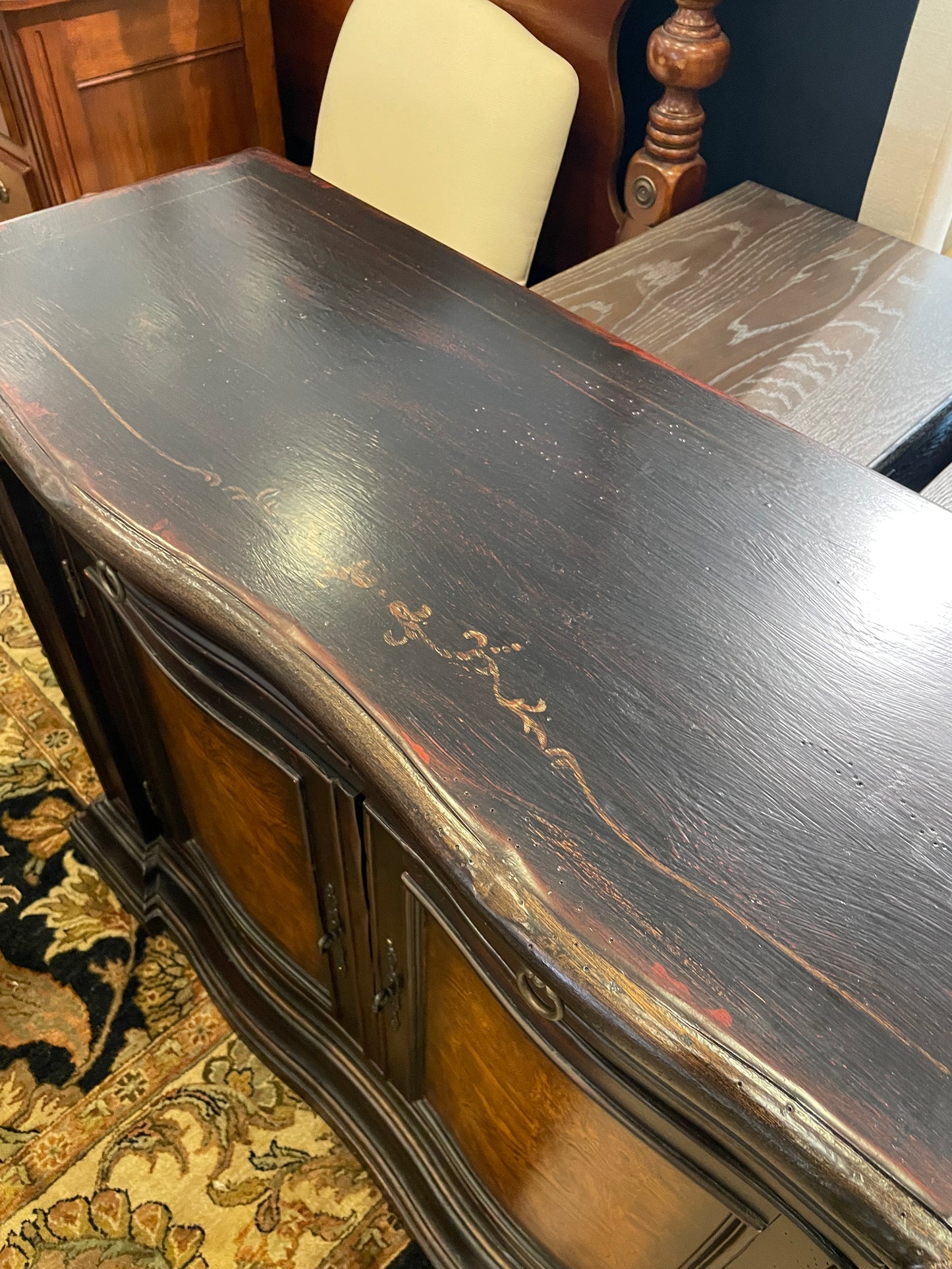 Walter E Smith Faux Finished Console Chest (0FB005)