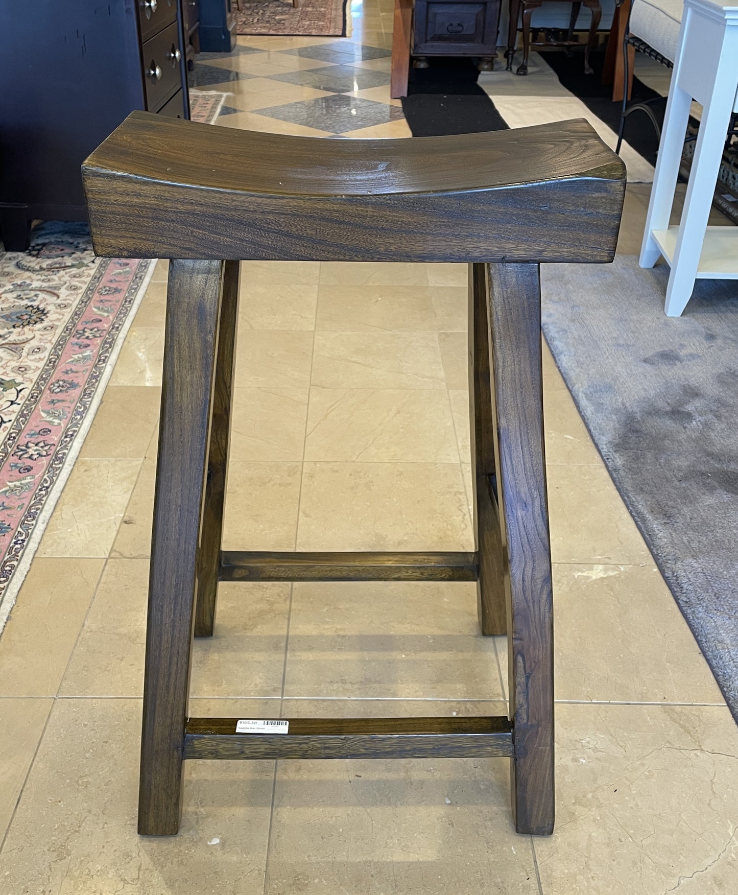 Saddle Bar Stool (3 Available) (0BZ00Y)