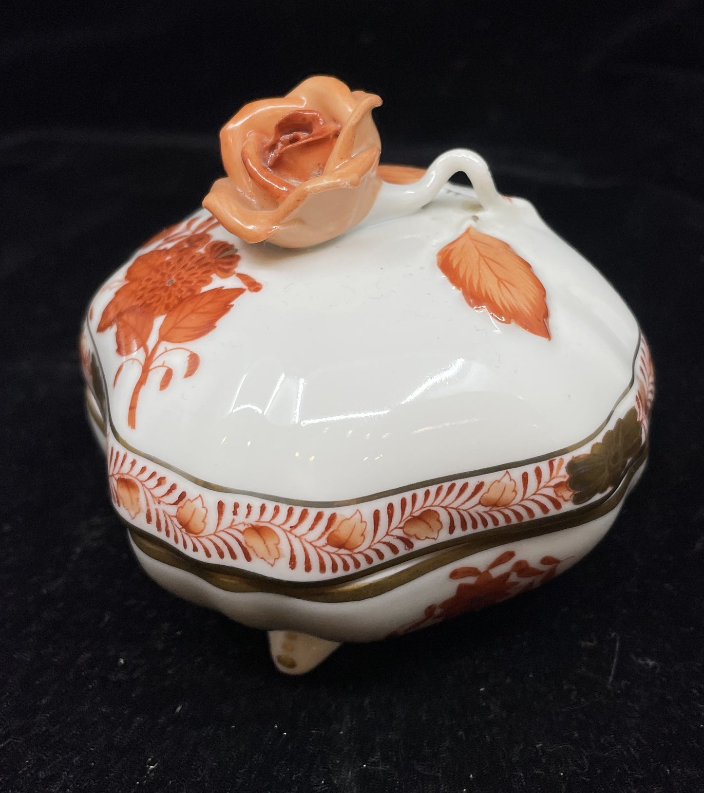 Herend Trinket Box with Lid (089009)
