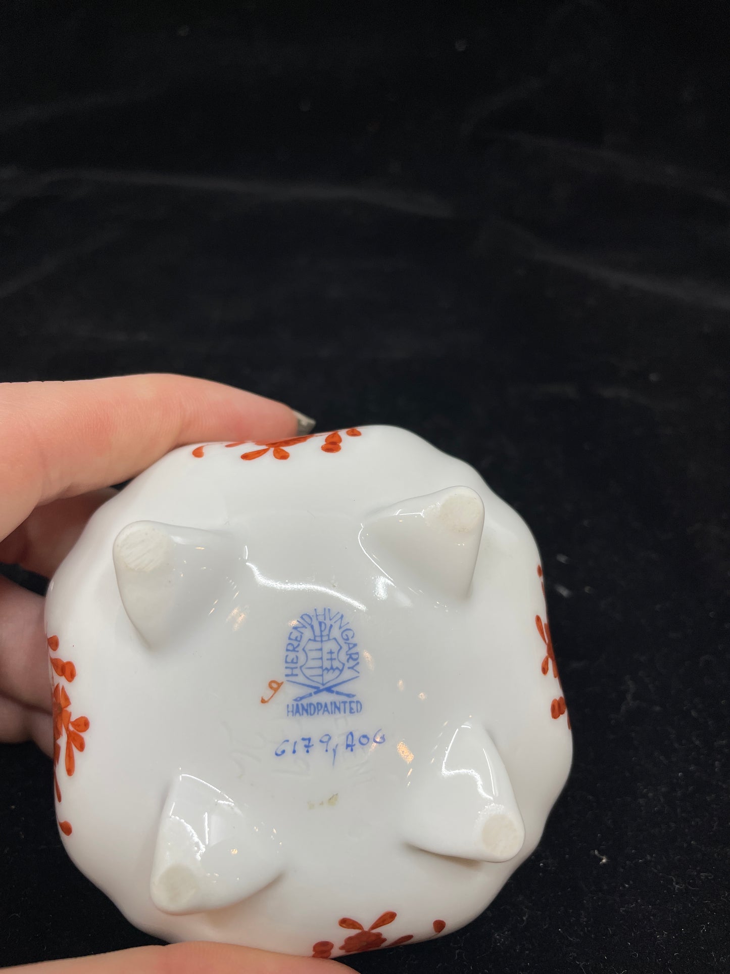 Herend Trinket Box with Lid (089009)