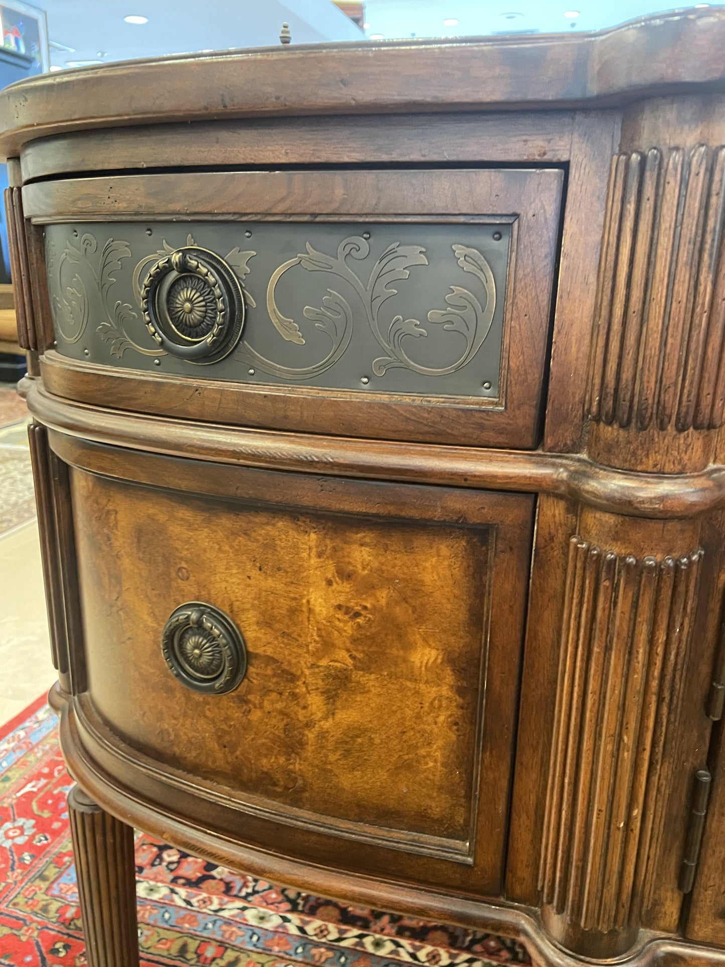 Four Hands Regency Style Sideboard with Gallery (0FD002)