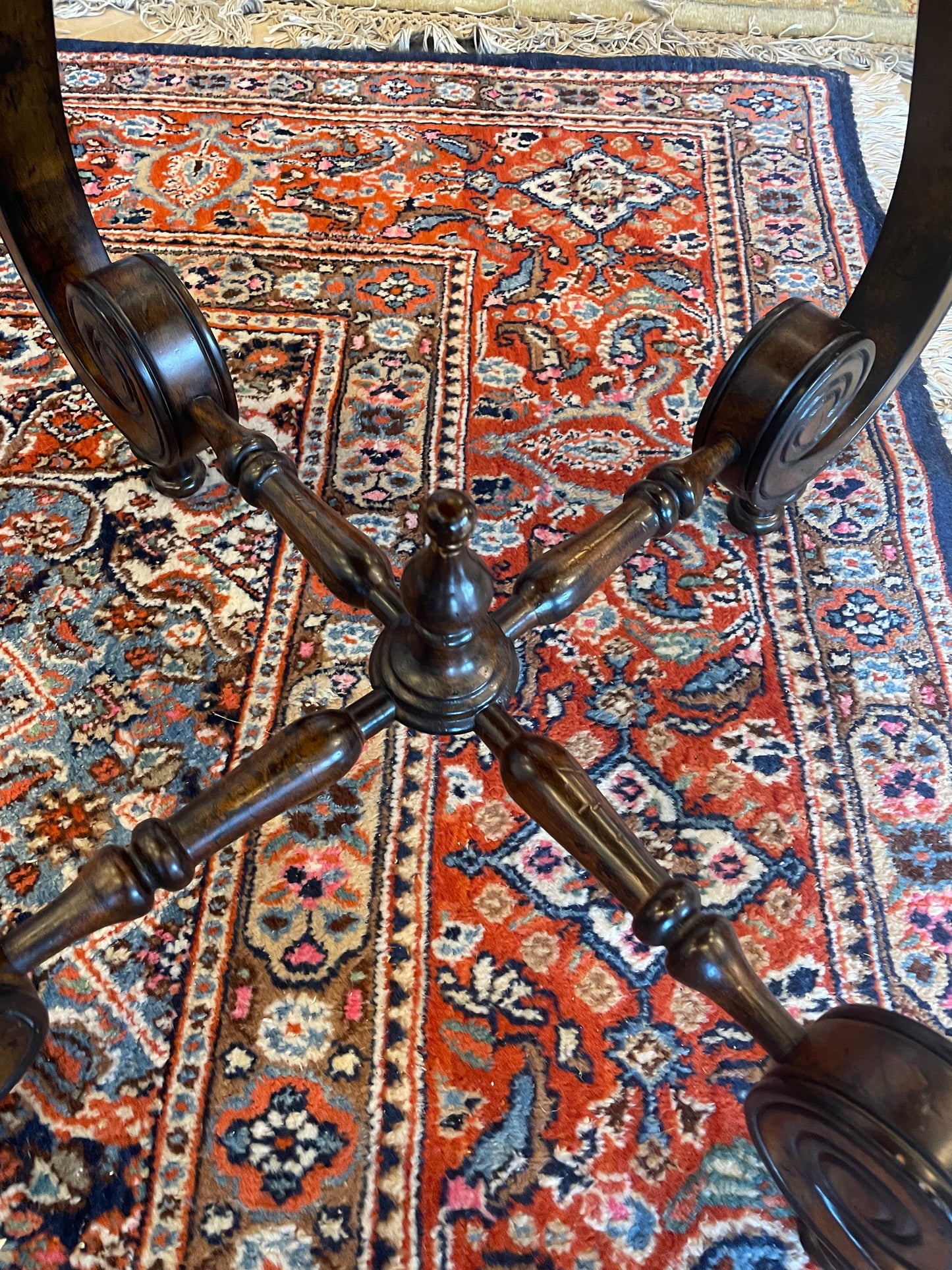 Modern Tudor Style End Table (0FD003)