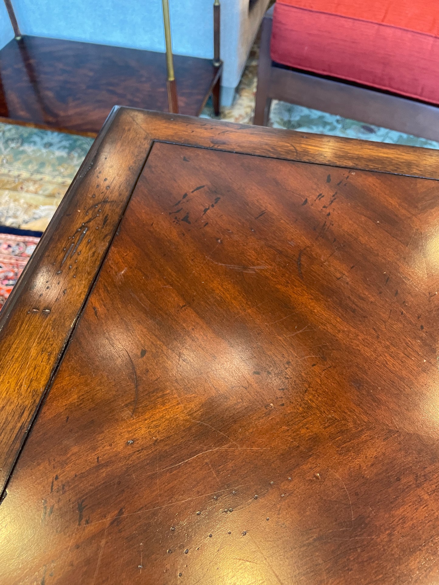 Modern Tudor Style End Table (0FD003)