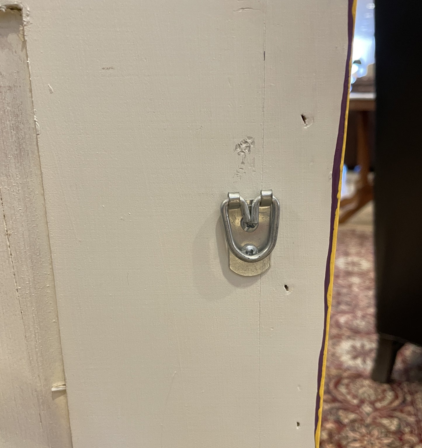 Georgian Style Mirror with Yellow Finish (0BZ007)
