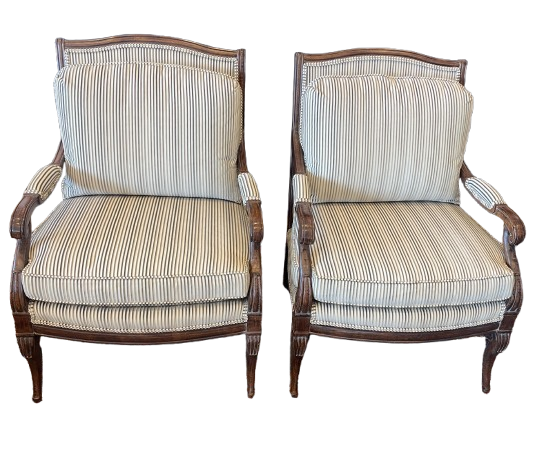 Pr. Jeffco Beregere Chairs in Velvet Stripe (0AN003)