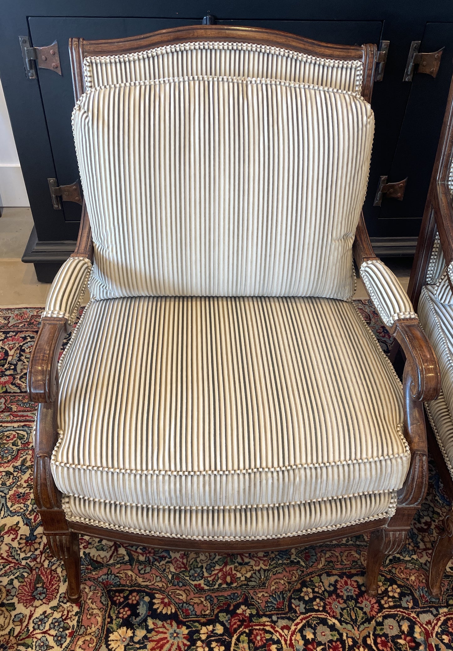 Pr. Jeffco Beregere Chairs in Velvet Stripe (0AN003)