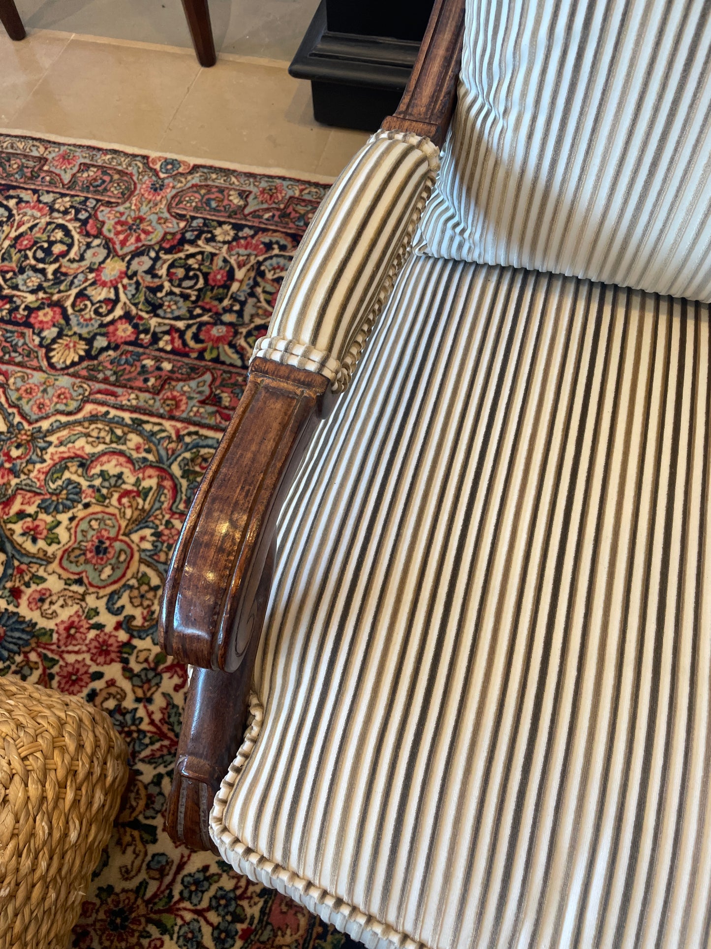 Pr. Jeffco Beregere Chairs in Velvet Stripe (0AN003)