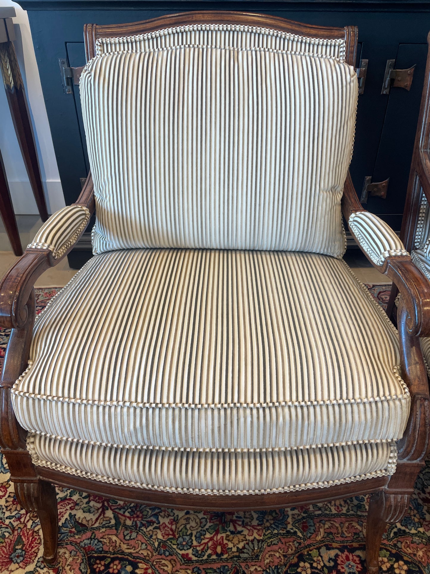 Pr. Jeffco Beregere Chairs in Velvet Stripe (0AN003)