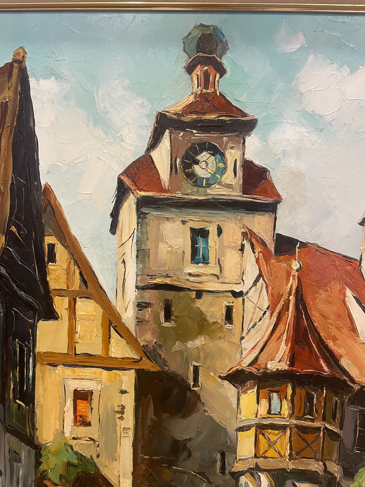 Landscape Oil on Canvas Attr: Erich Paulsen (0FF001)